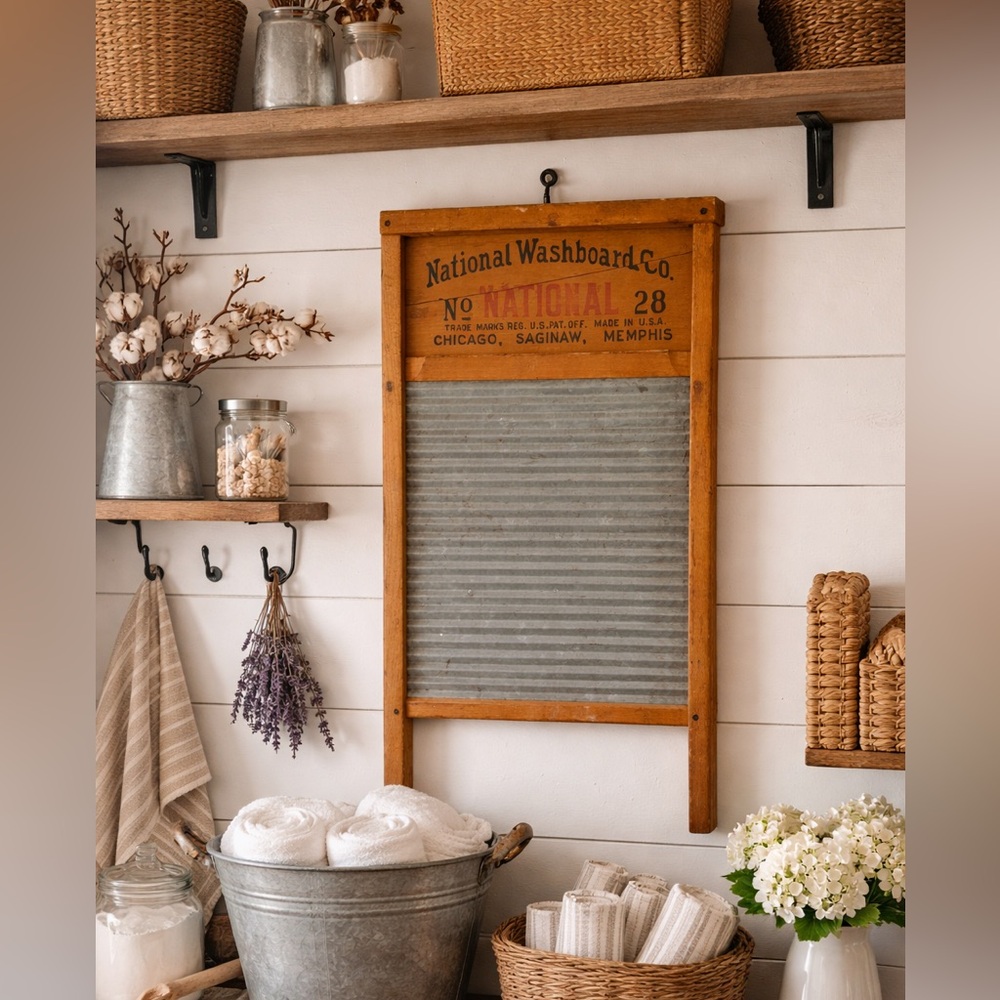 Antique National Washboard Co. No. 28